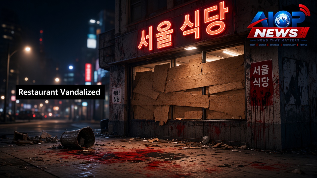 South Korean Restaurant Named After Xi Jinping Vandalized by Protesters