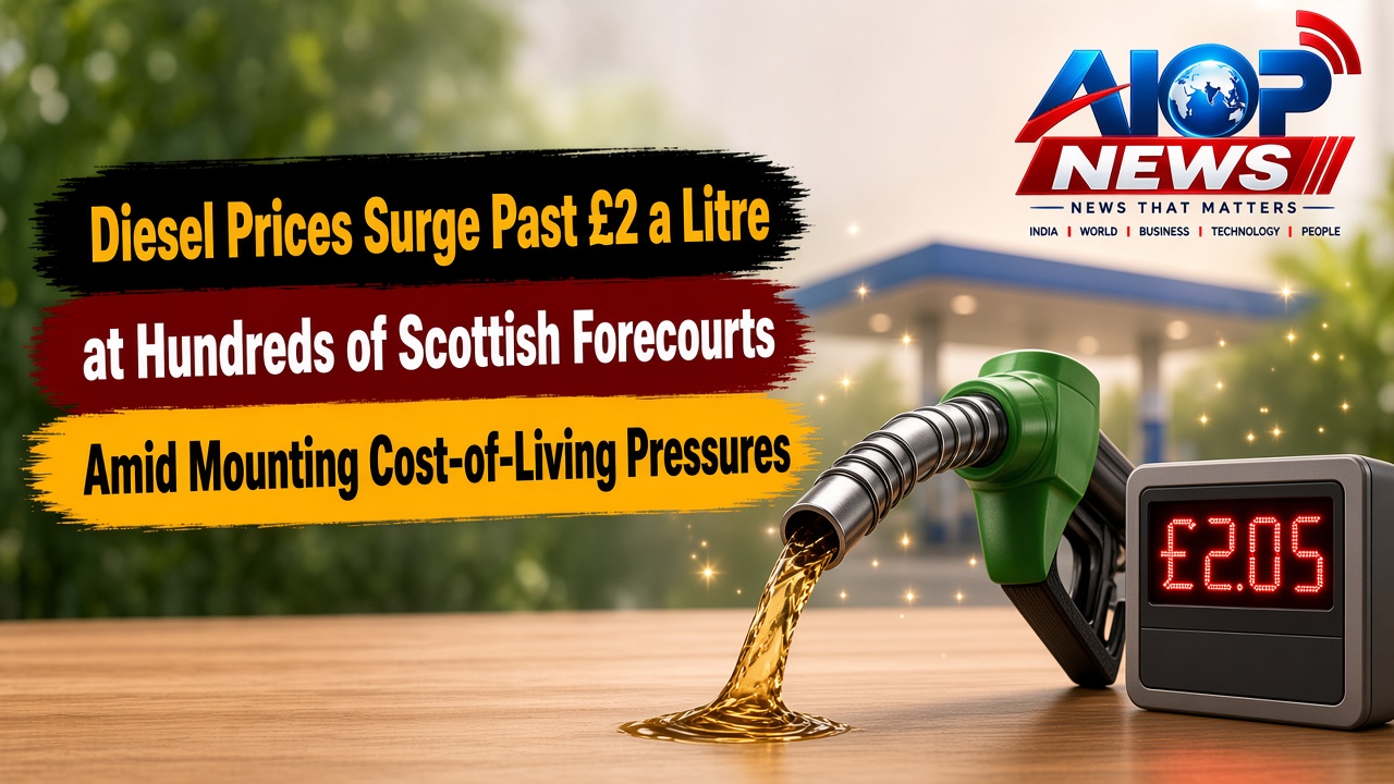 Diesel Prices Surge Past £2 a Litre at Hundreds of Scottish Forecourts Amid Mounting Cost-of-Living Pressures