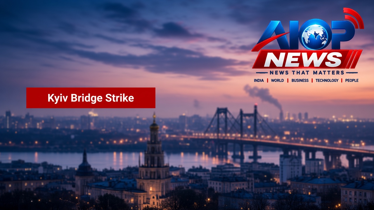 Escalation in Ukraine: Russia Strikes Second Major Bridge in Kyiv, Mayor Confirms