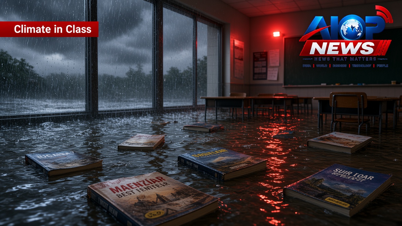 The Climate Crisis in the Classroom: How Extreme Weather Threatens Student Learning and Academic Progress