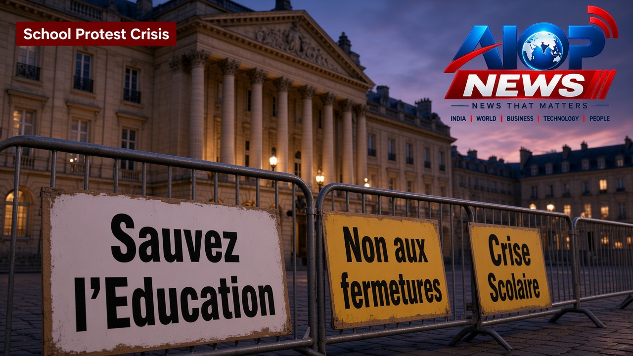 French Government on Edge as Nationwide School Protests Spark Political Crisis