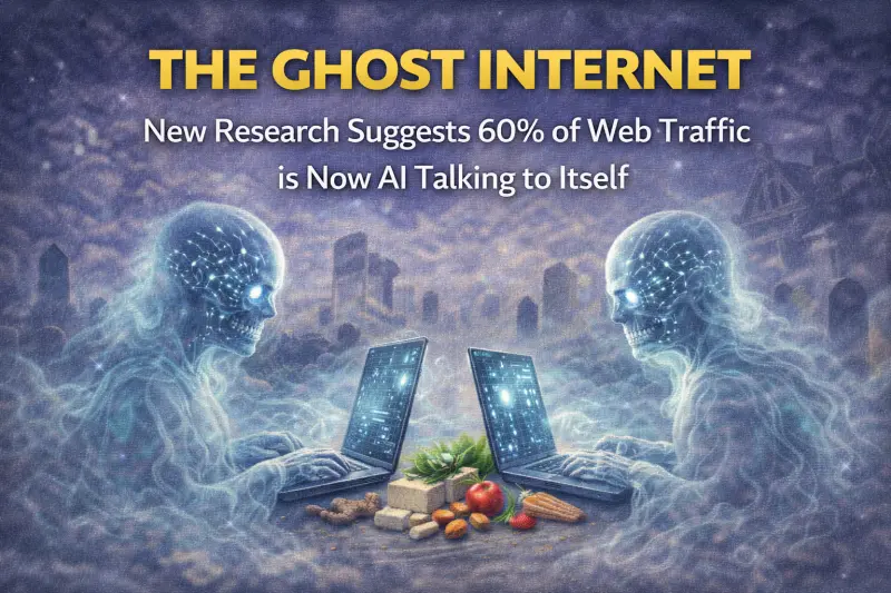 The Ghost Web: Why Most of Your Internet Is Now Just AI Talking to Itself