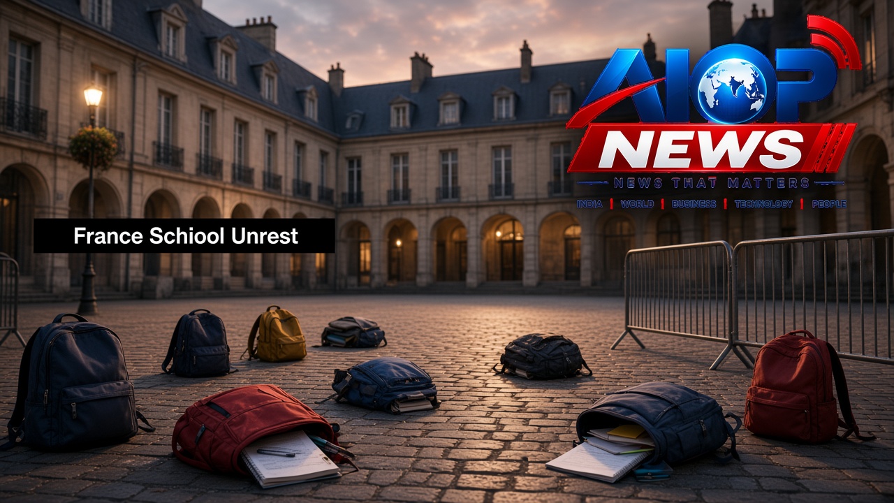 France Education Crisis: Riot Police Clash with Students Amid Growing Nationwide Unrest