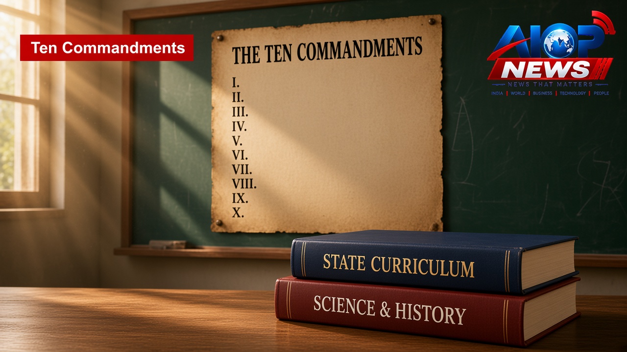 Ten Commandments in Classrooms: Passive Display or Core Curriculum?