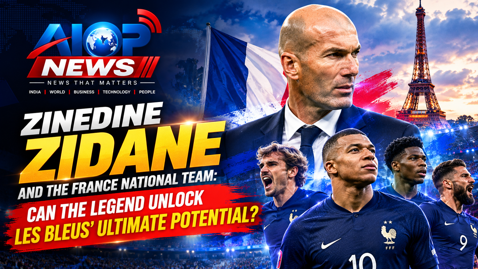 Zinedine Zidane and the France National Team: Can the Legend Unlock Les Bleus' Ultimate Potential?