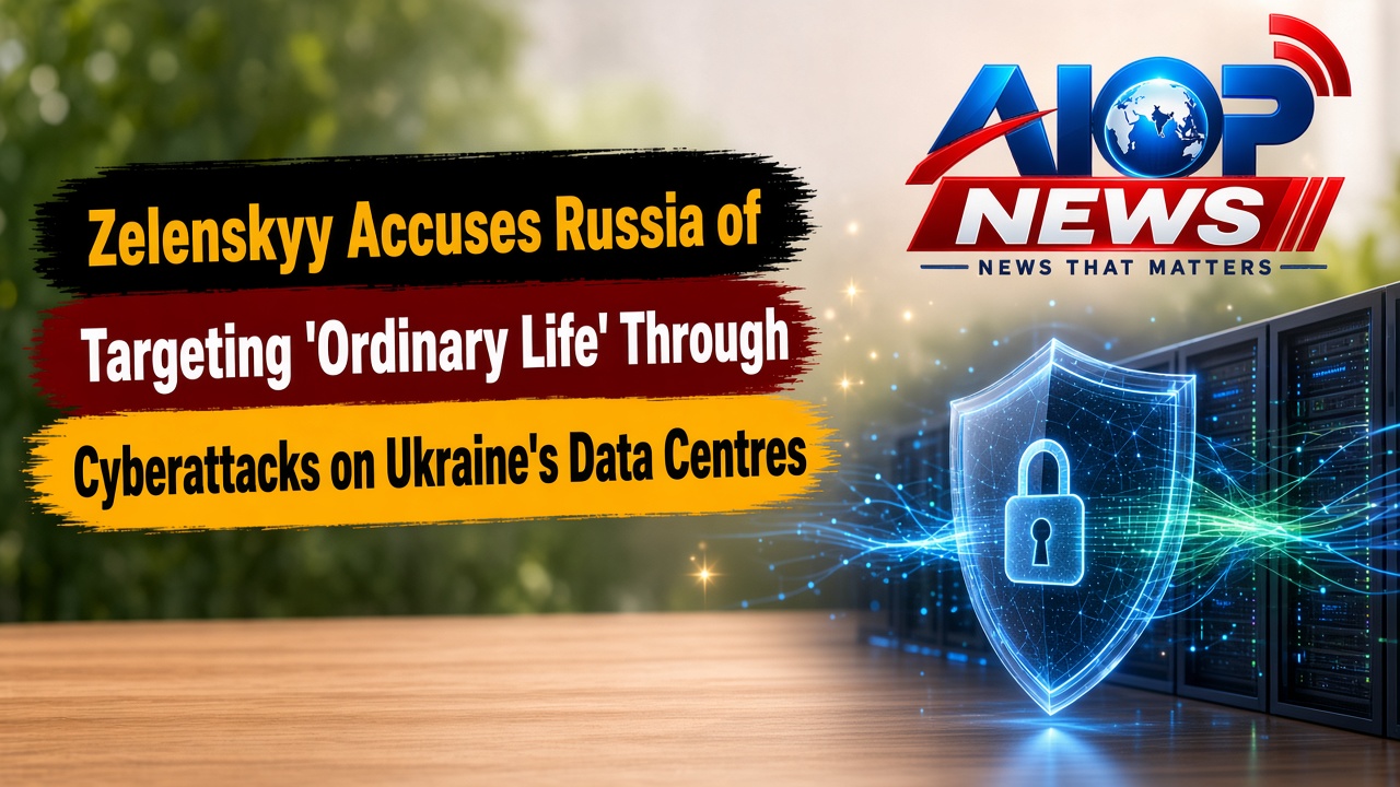 Zelenskyy Accuses Russia of Targeting 'Ordinary Life' Through Cyberattacks on Ukraine's Data Centres