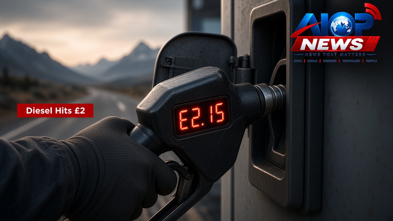 UK Diesel Prices Top £2 a Litre for the First Time in History, RAC Confirms