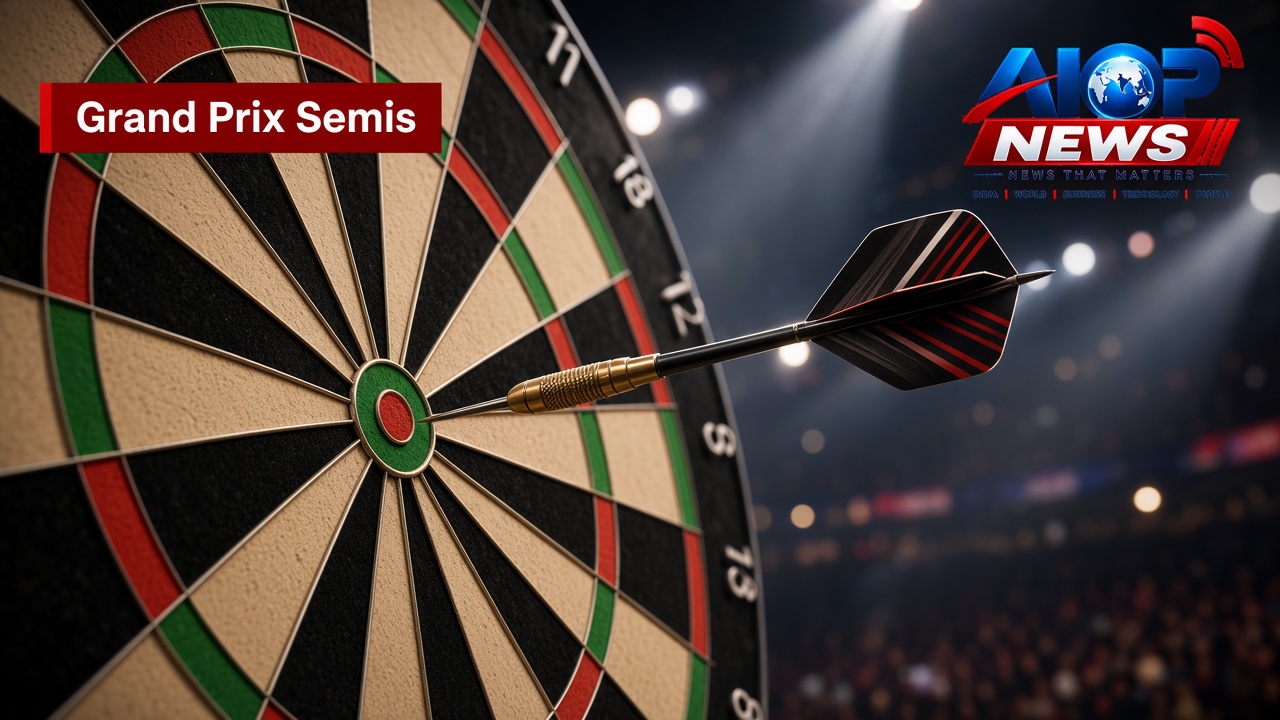 Humphries Powers into Grand Prix Semis as Van Veen's Campaign Concludes