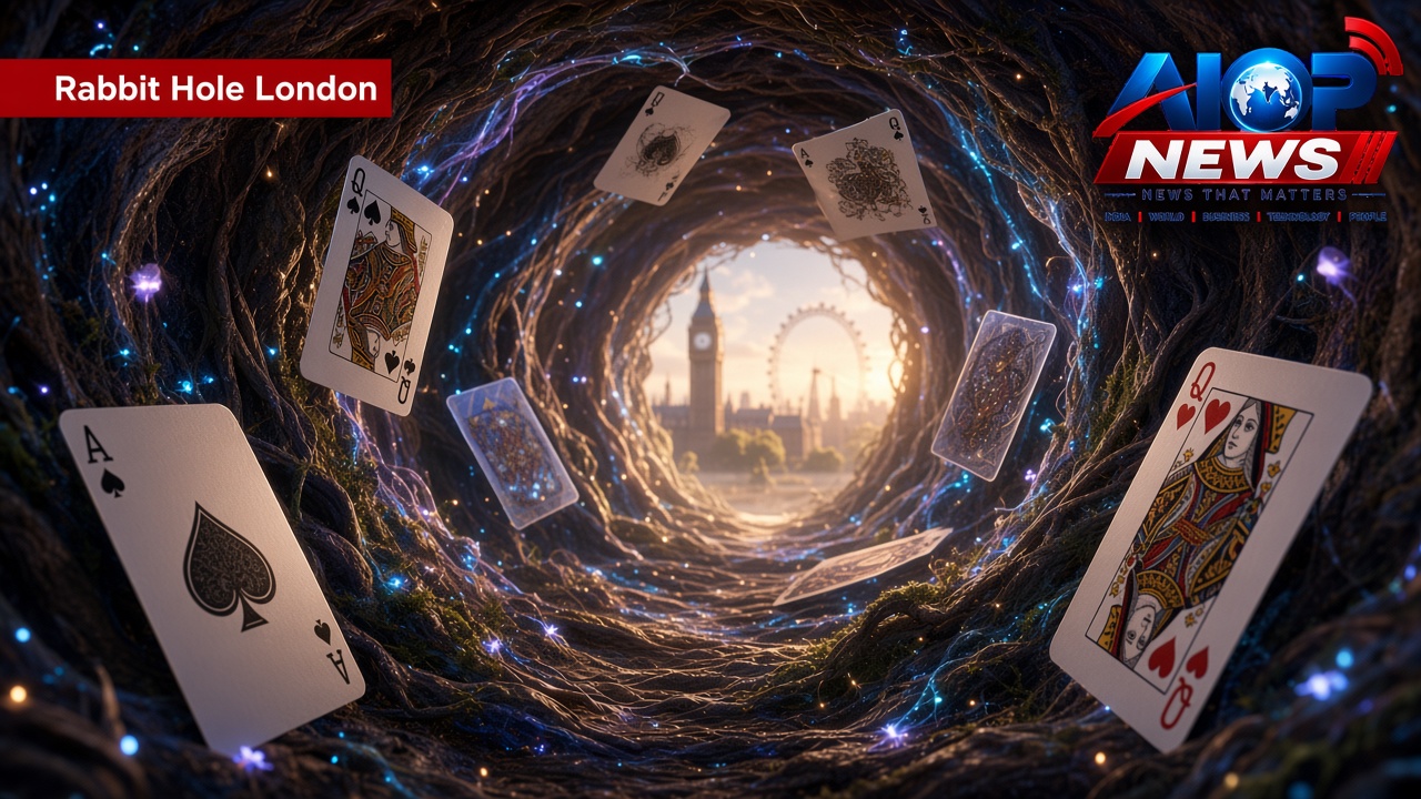 Down the Rabbit Hole: Massive 'Alice in Wonderland' Immersive Experience Coming to London