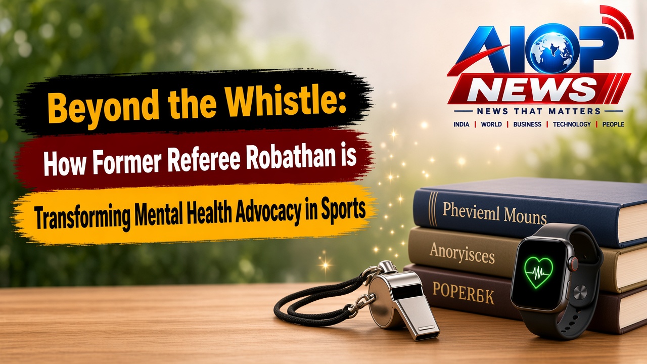 Beyond the Whistle: How Former Referee Robathan is Transforming Mental Health Advocacy in Sports