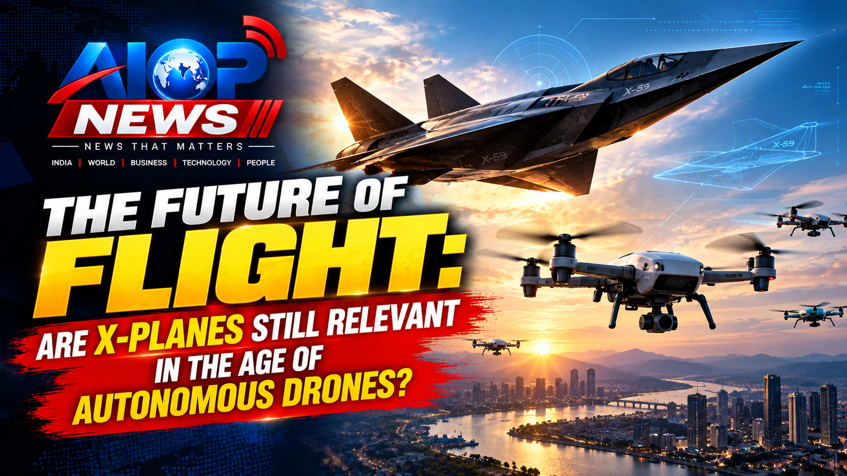 The Future of Flight: Are X-Planes Still Relevant in the Age of Autonomous Drones?