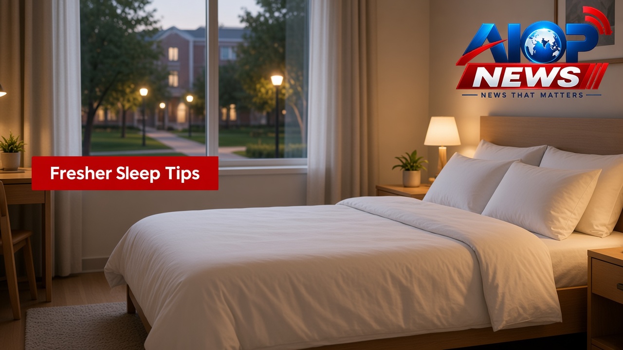 Fresh Bedsheets and Dusk Walks: Expert Sleep Tips for University Freshers