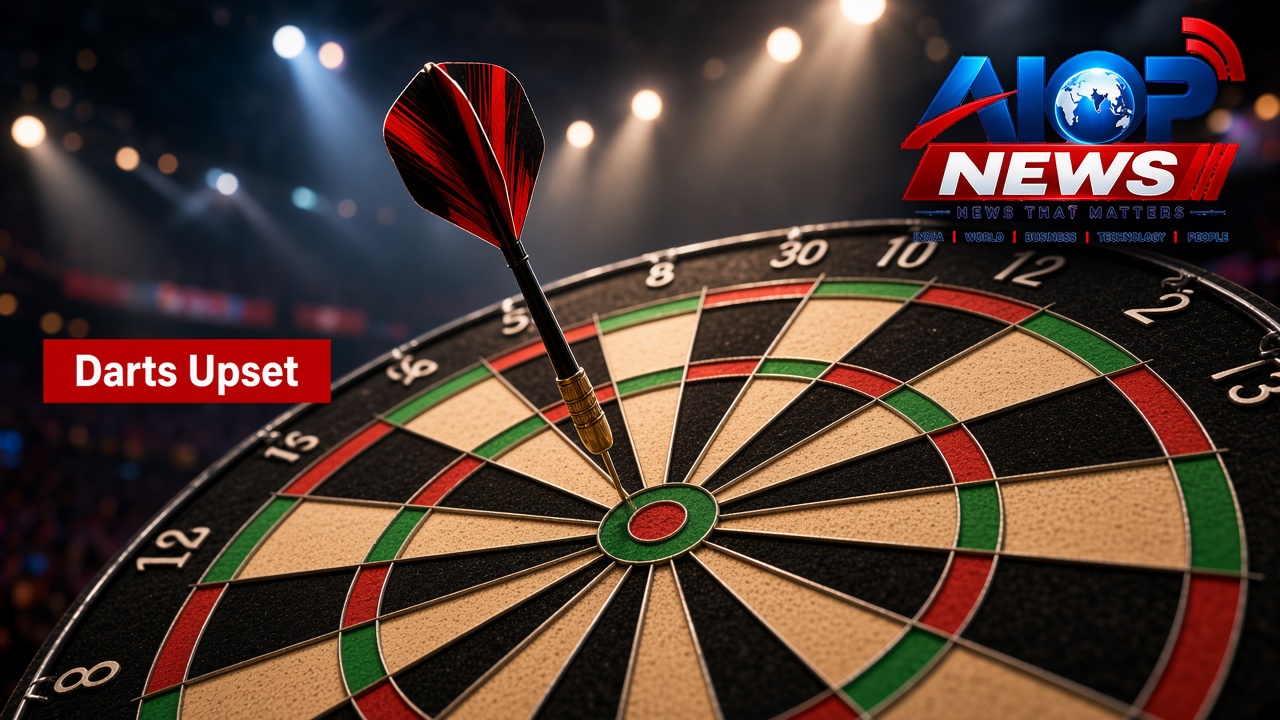 World Grand Prix Drama: Luke Littler Stunned by Waterhouse in Major Darts Upset